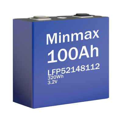 Celdas prismáticas LiFePO4 3.2V 10000mAhCalificación y descarga Temperatura -20°C~+60°C