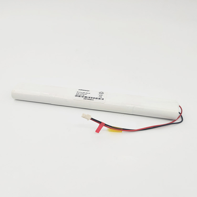 Batería Ni-Cd de alta temperatura 9.6V 1100mAh para carga y descarga de luz de emergencia Temperatura -20°C~+70°C